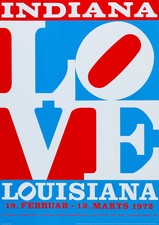 Robert INDIANA : LOVE - Affiche originale