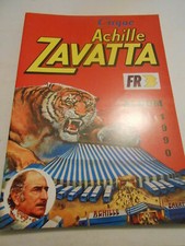 PROGRAMME CIRQUE/CIRCUS PROGRAM 1990 CIRQUE Achille ZAVATTA Album