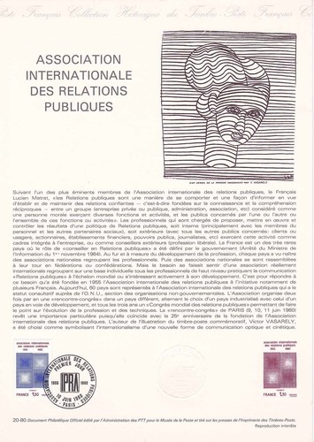 Document philatélique 1er