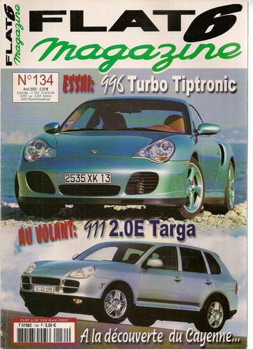 Flat 134 porsche 996 turbo - porsche,