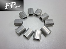 Manchon aluminium anodisé Pour Cable 3mm ( Lot de 10 )