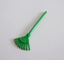 PLAYMOBIL (1323) EQUIPEMENTS - Râteau Vert Ramassage Feuilles 