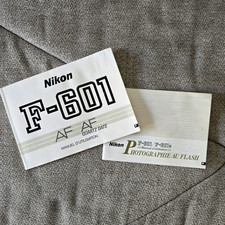 Manuel d'utilisation Nikon F 601 + Photographie au flash F-601 F-602M