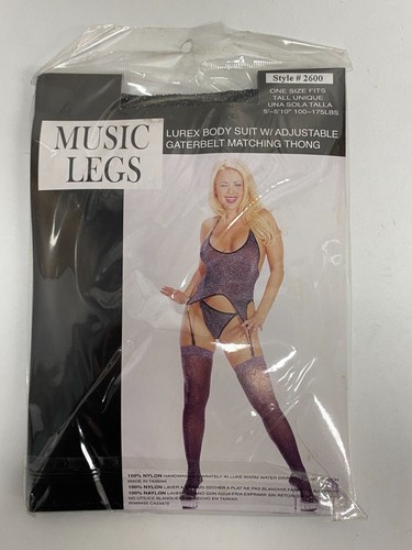 Body lurex music legs - lurex,