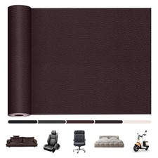 Kit Réparation Cuir Autocollant Patch PU 40x77 cm pour Canapés Sièges Auto Sa...