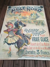 Ancienne Affiche originale Entoilée 
