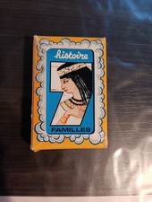 JEU DES 7 FAMILLES. HISTOIRE 