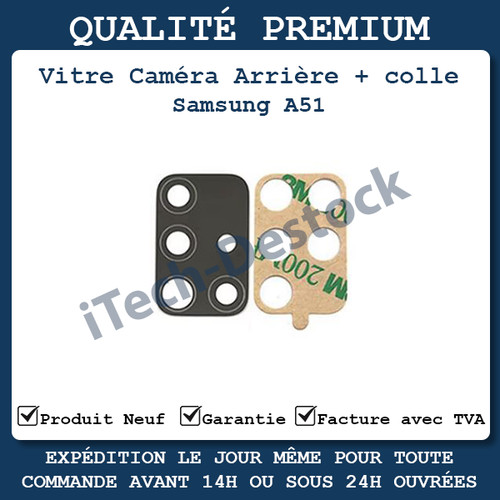 Vitre caméra remplacement - vitre, de