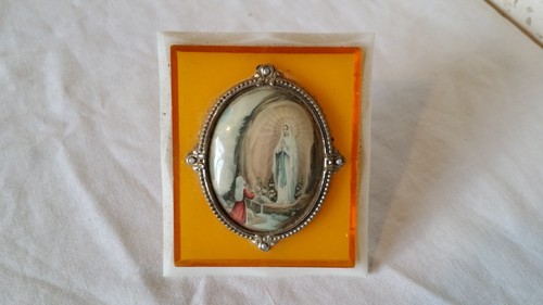 Cadre avec vierge lourdes - avec,