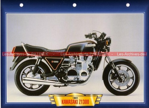 Kawasaki 1300 z1300 1981 - z,