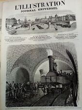 L'illustration n°1492 30 sept 1871 évacuation Paris camp villeneuve l'étang 
