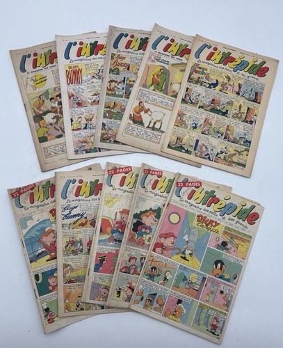 Lot journaux intrépide - journaux, l’intrépide