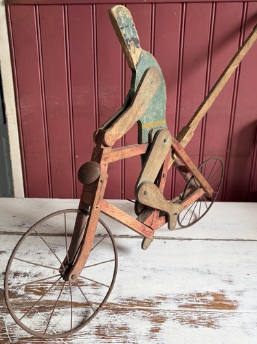 Rare cycliste jouet ancien - cycliste,