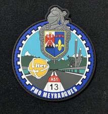 Ancien écusson PVC Gendarmerie PMO Meyrargues collection