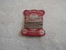 Ancienne carte FIL DE LIN