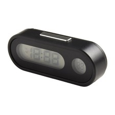 Tableau de bord voiture horloge électronique et thermomètre DEL rétroéclaira