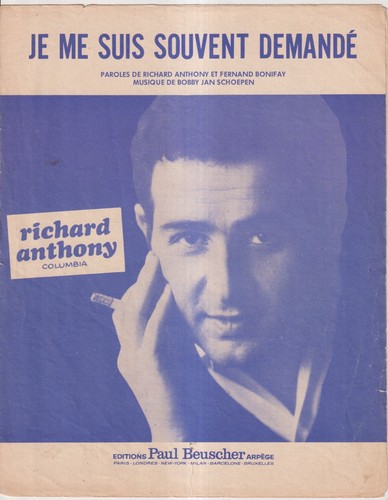 Richard anthony me suis - je,