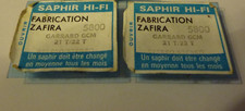 NEUF lot de 2 SAPHIR hi-fi