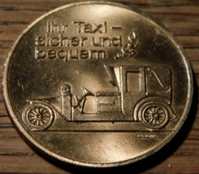 vintage JETON SUISSE de TAXI ZOBRIST KLOTEN seit 1923 token SWISS huguenin locle