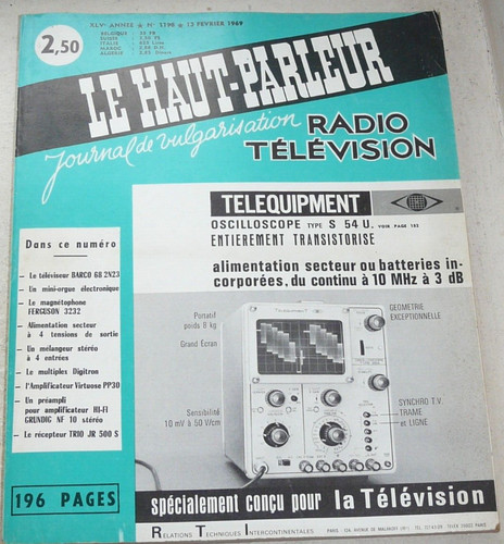 Haut parleur magazine hifi - le,