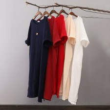 Femme Lin et Coton Robe