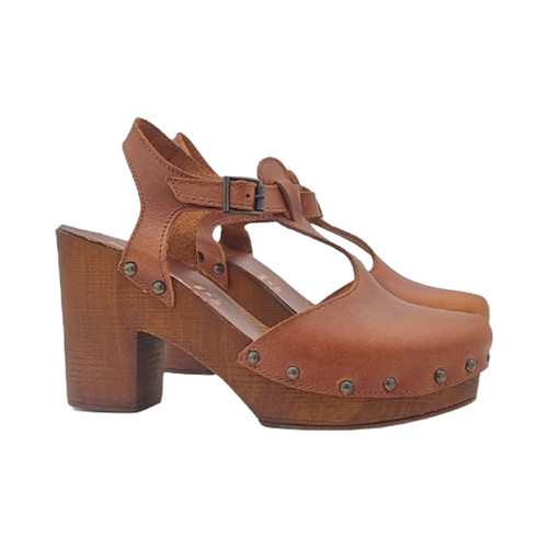 Mules suédoises cuir avec - mules,