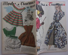 " Modes et Travaux " :  n°616 de 1952...Manguin-Poupée Françoise-Paquin