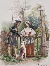 Gravure ancienne XIXème