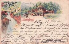 31* LUCHON  buvette du pre  (illustree)  RL53,0530
