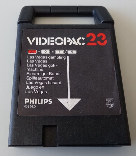 Jeu videopac las vegas - "las, vegas"