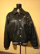 Blouson Cuir Vintage Dragon