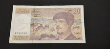  Billet De 20 Francs Debussy