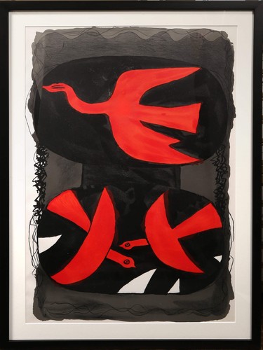 Georges braque trois oiseaux - trois,