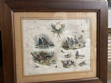 Ancienne Lithographie Victor