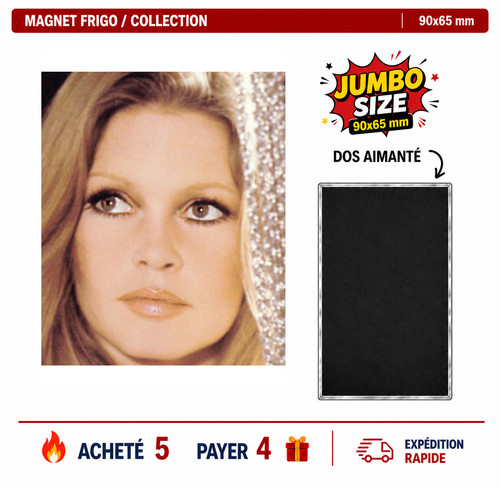 Magnet frigo brigitte bardot - brigitte,
