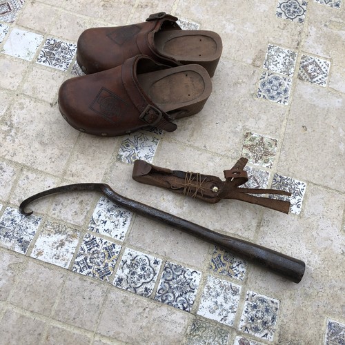 Anciens outils sabotier - de,
