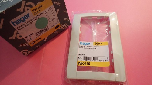 Hager kallysta wk416 plaque - hager,