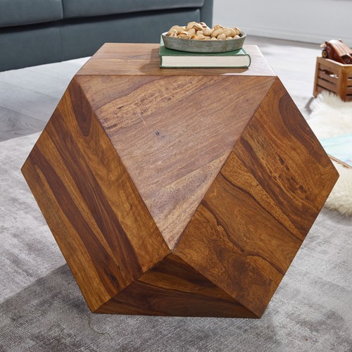 Finebuy table basse - basse, bois