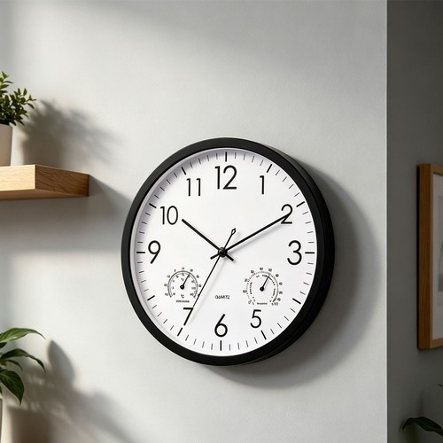 Horloge murale silencieuse - , à
