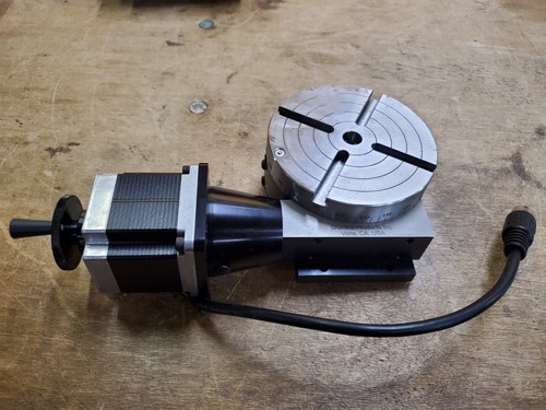 Sherline rotary table - sherline, 4"