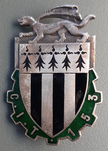Insigne émail cit 153 - émail,