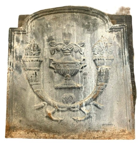 Plaque fond cheminée en - de, de