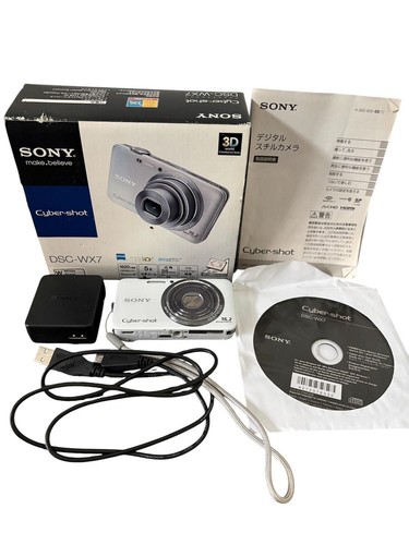 Sony cyber shot dsc - dsc-wx7, blanc