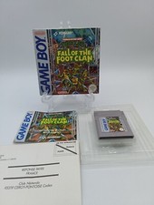 Turtles Teenage Mutant Hero Fall of the Foot Clan Nintendo Gameboy Fah Pal