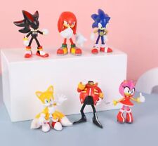 • 6 Figurines Sonic Le
