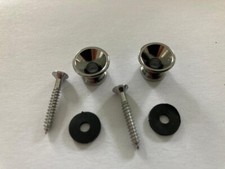 2 STRAP PINS CHROME for
