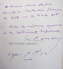 Envoi au Ministre Charles