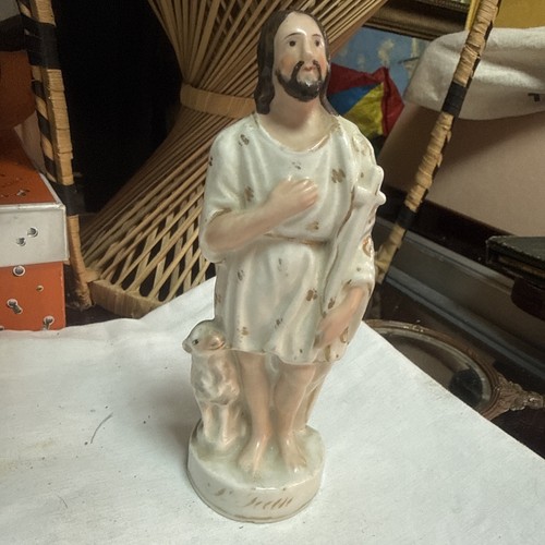 Statuette porcelaine jesus - statuette, en