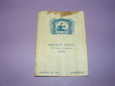 MAISON SAJOU ALBUM N°56 ABÉCÉDAIRE LETTRES ALPHABET POUR BRODERIE-ANCIEN /B5518