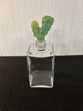 Carafe à whisky Hilton et Mc Connico cactus cristal Daum France Mod3